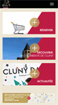 Mobile Screenshot of cluny-tourisme.com